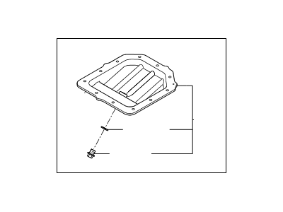 Kia 215102B020 Pan Assembly-Engine Oil