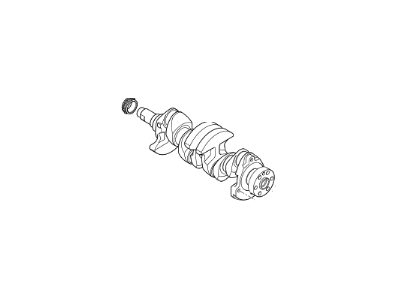 2017 Kia Soul Crankshaft - 231102B710H