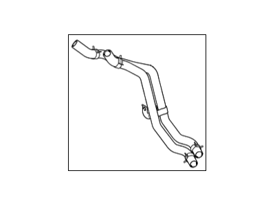 Kia 254802G800 Hose-Oil Cooling