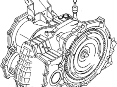 2006 Kia Rio Transmission Assembly - 4500022BB2