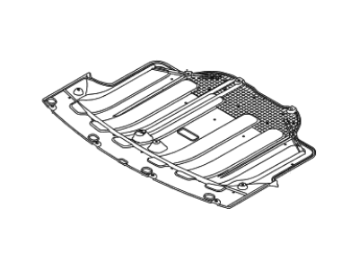 Kia 29110E4000 Panel Assembly-Under Cover