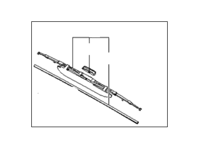 Kia 983503F000 Driver Wiper Blade Assembly