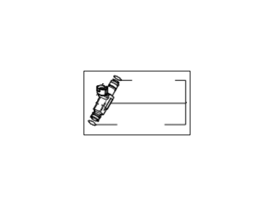 Kia Forte Fuel Injector - 353102G400