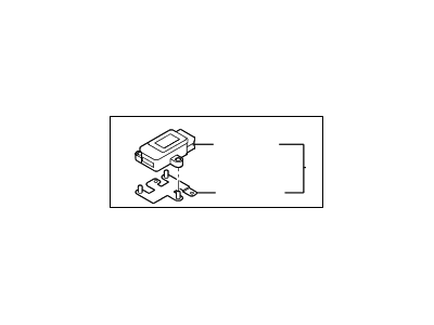 2016 Kia Cadenza Yaw Sensor - 956303R000