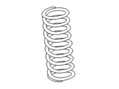 Kia 553503F000 Rear Spring Assembly