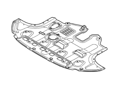 Kia 29110G5000 Panel Assembly-Under Cover