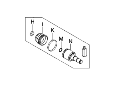 Kia Borrego CV Joint - 496922J000