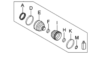 Kia 496932J000 Boot Set