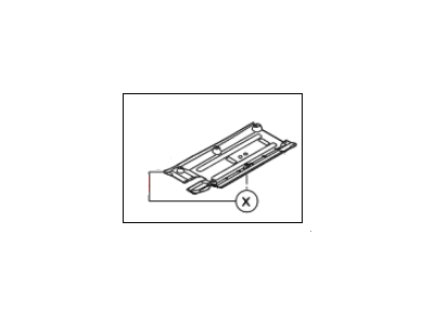 Kia 841353Q000 Under Cover Assembly,LH