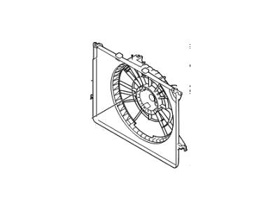 2012 Kia Optima Fan Shroud - 253503R170