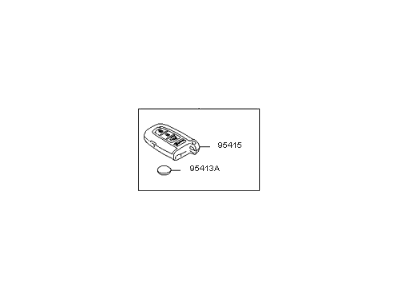 Kia Sorento Car Key - 954401U000