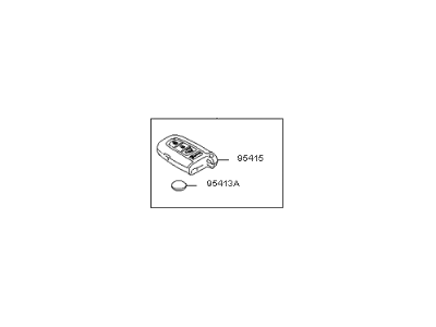 Kia 954401U050 Smart Key Fob