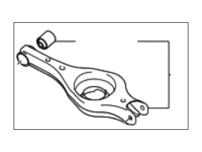 2009 Kia Amanti Control Arm - 552103F600