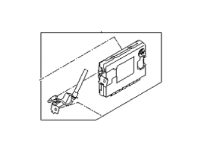 Kia 954001W982 Unit Assembly-Bcm & Receiver