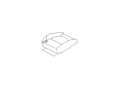 Kia 881002K111ALE Cushion Assembly(W/O Track