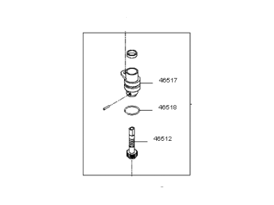 Kia 4651039000 Vehicle Speed Sensor