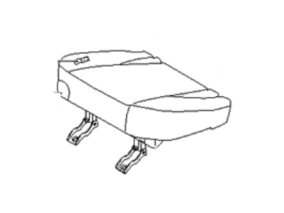 Kia 891501F000 Pad Assembly-Rear Seat Cushion