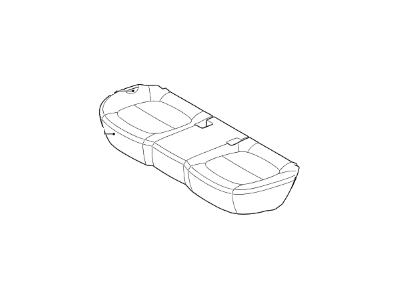 Kia 89150B2030 Frame & Pad Assembly-Rear