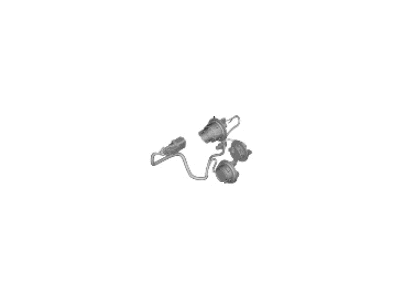 Kia 92491DW000 HOLDER & WIRING-REAR