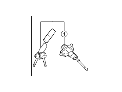 2021 Kia Niro EV Door Lock Cylinder - 81970G5A00