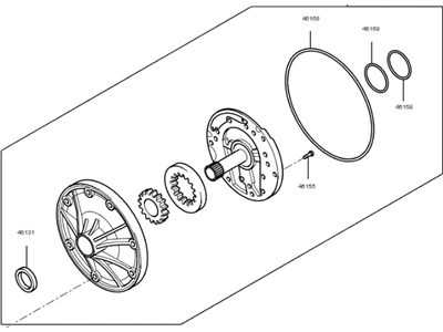 Kia 461104C001