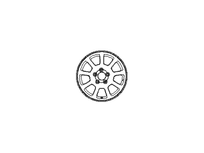 Kia 529103F900 Wheel Assembly-Temporary