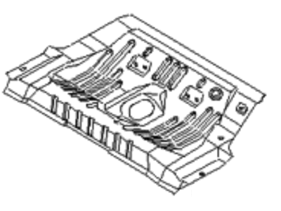 Kia Spectra Floor Pan - 0K2AA53720A