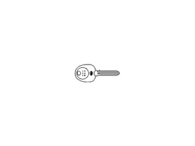 Kia 819961D010 Blanking Immobilizer Key