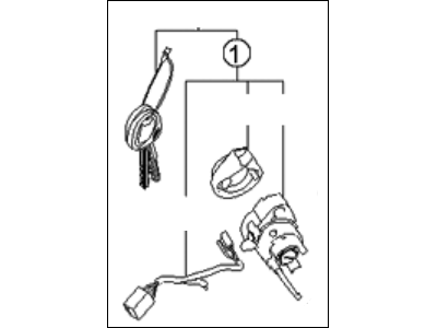 Kia Rondo Ignition Switch - 819001DB01