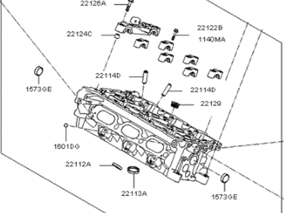 Kia Sedona Cylinder Head - 221103CGB1B