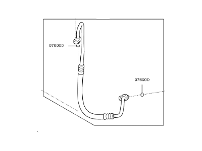 Kia 97762F6100 Discharge Hose