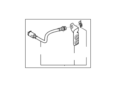 2009 Kia Optima Clutch Hose - 416382G100