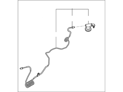 Kia Optima Clutch Hose - 416302G000