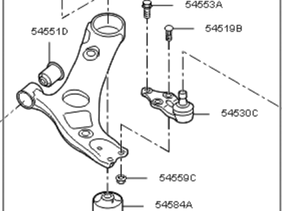 Kia 545002T130