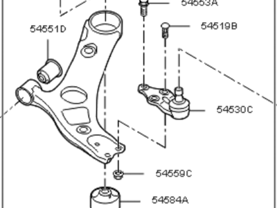 Kia 545012T130