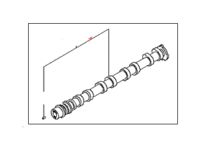 Kia 247003F300 Camshaft Assembly-Exhaust