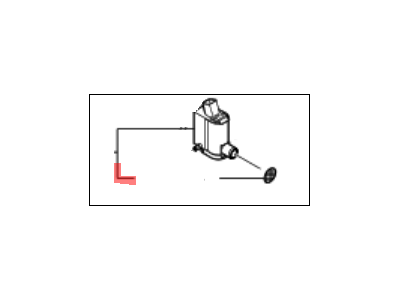 Kia 985101C000 Motor & Pump Assembly