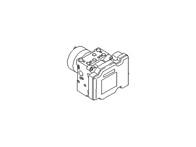 Kia 589102G701 Anti-Lock Brake Actuator And Pump Assembly