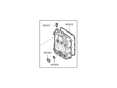 Kia Oil Pan - 452804G150