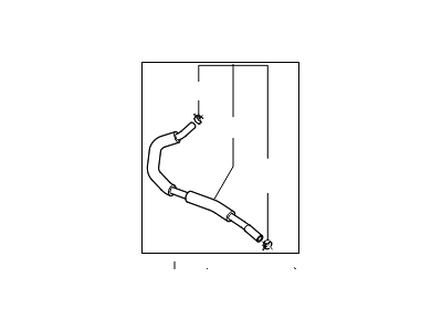 Kia Forte PCV Valve Hose - 267202G400