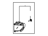 Kia 922011F001 LAMP ASSEMBLY-FOG,LH