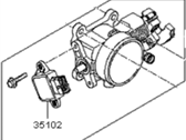 Kia Sportage Throttle Body - 3510023701 Body Assembly-Throttle