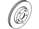 Kia Optima Brake Disc - 517122G000 Front Wheel Brake Disc