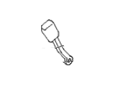 Kia 888301M5008O BUCKLE ASSEMBLY-FRONT SEAT