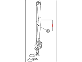 Kia 888101M850WK SEAT BELT ASSEMBLY-FRONT