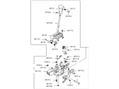 Kia 467001G610VA LEVER ASSEMBLY-ATM