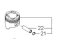 Kia 0FEYA11SA0 Piston Set Standard Kia 0FEYA11SA0 Piston Set Standard