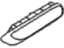 Kia 877713R501 GARNISH Assembly-Fender