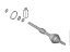 Kia 495L1CH000 JOINT & SHAFT KIT-WH