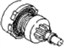 Kia 3613625010 Gear Assembly-Internal